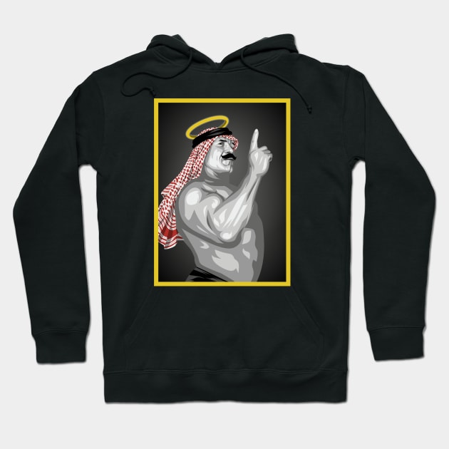 THE IRON SHEIK Hoodie by mirailecs